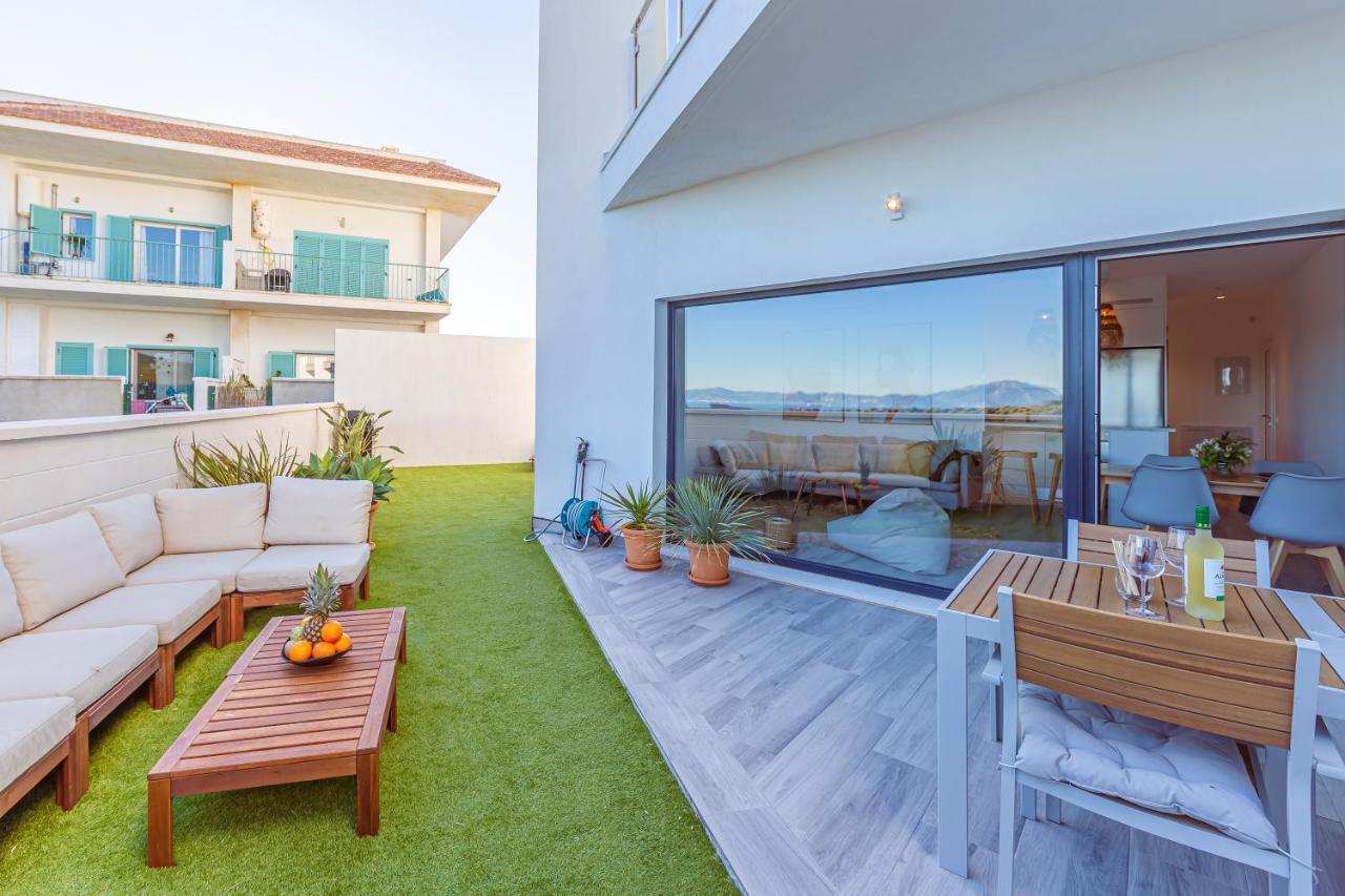 Jardin, Piscina Y Fibra Optica - Simplytarifa Apartment Exterior foto