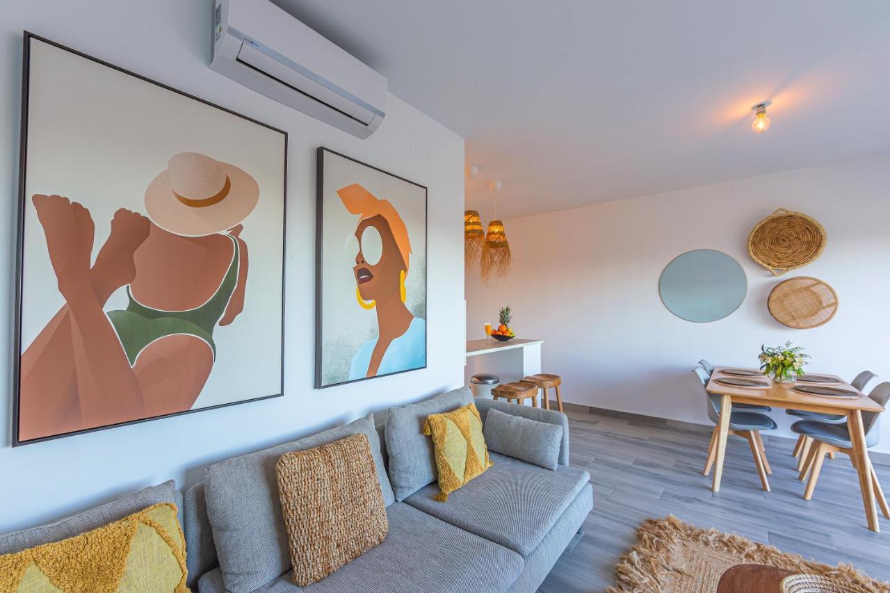 Jardin, Piscina Y Fibra Optica - Simplytarifa Apartment Exterior foto